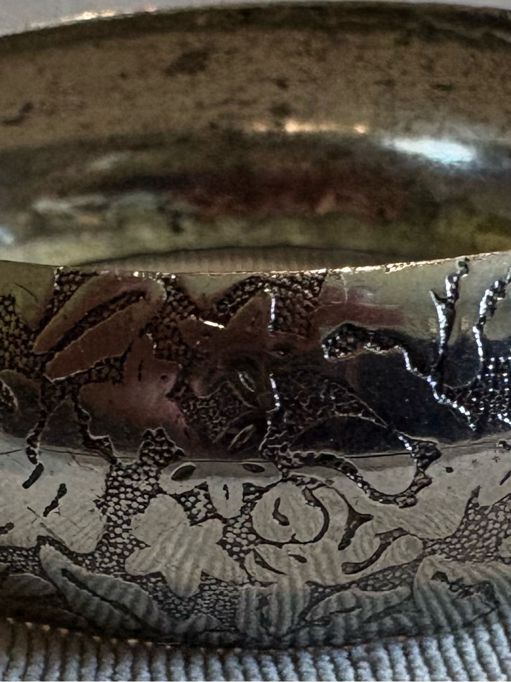 Pewter cuff bracelet